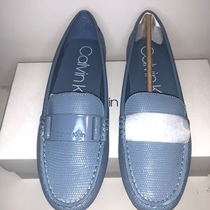 New in box leather Calvin Klein Loafers
